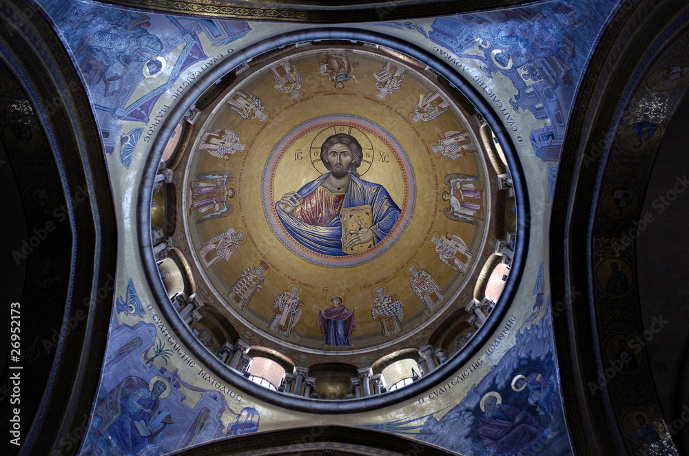Obraz premium Catholikon Dome, Jerusalem