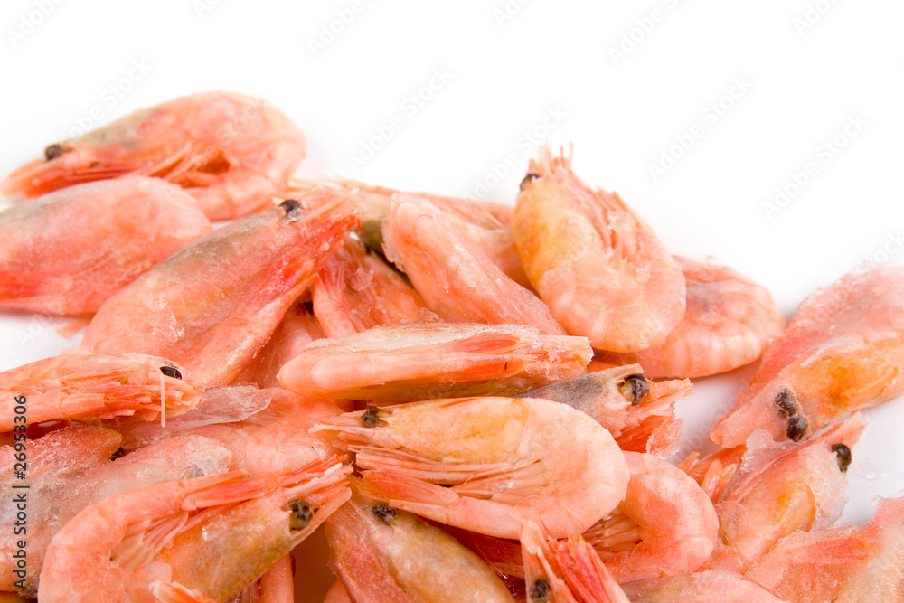 Raw shrimp