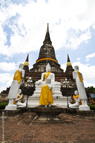 White Buddha, Thailand.