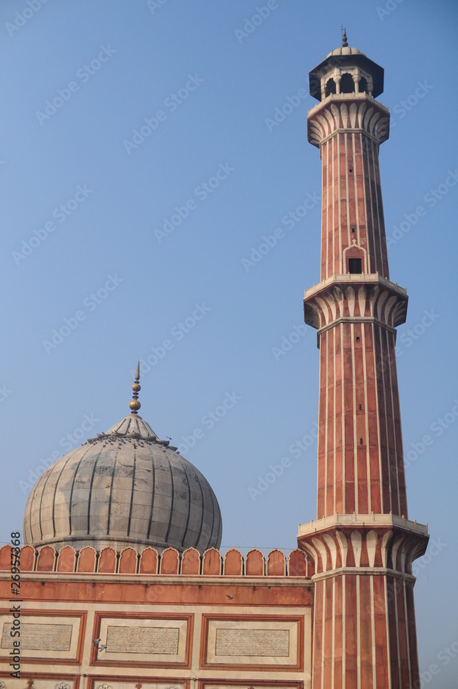 Obraz premium grande mosquée de Delhi
