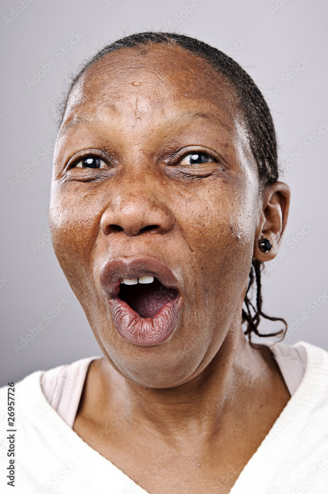 Fototapeta premium Silly funny face