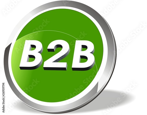 bouton 3D B2B