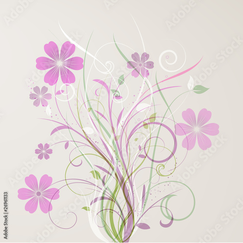 Floral abstract