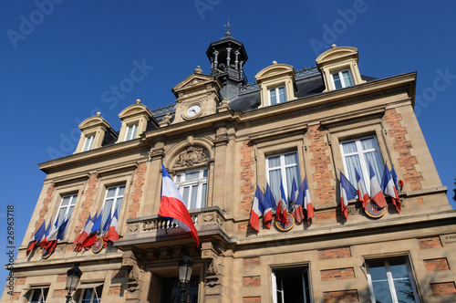 France, mairie de Maisons Laffitte photo