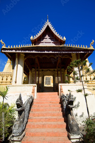 Lao temple photo