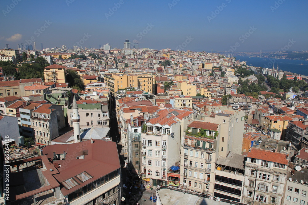 Luftbild Galata Istanbul