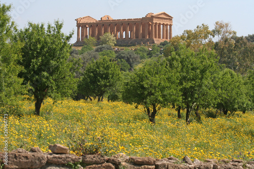 Vallée des Temples en Sicile