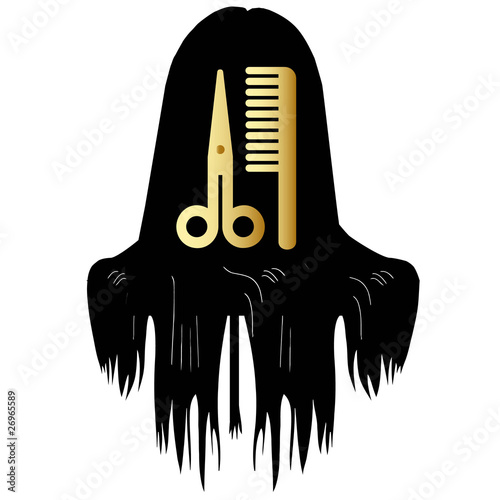 Barbershop Illustration.Vector