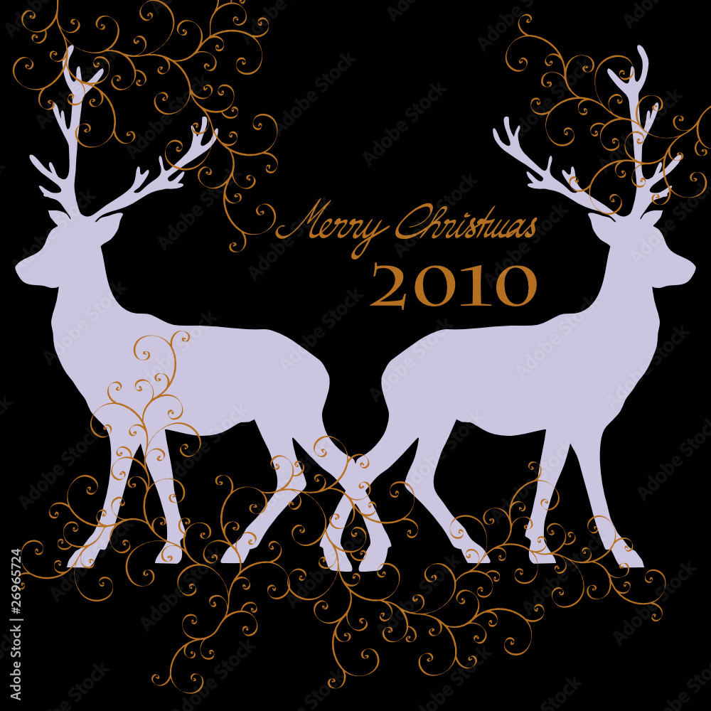 Merry Christmas 2010 - Hirsche Merry Christmas 2010 - Hirsche