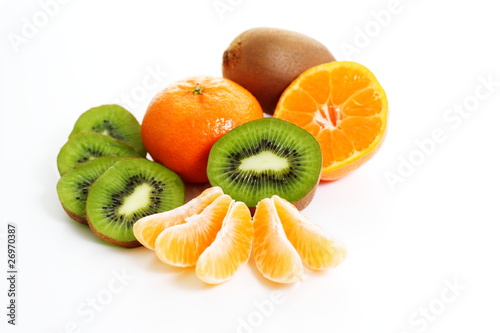 Mandarine & Kiwi - Fruchtmix Mandarinen- und Kiwis
