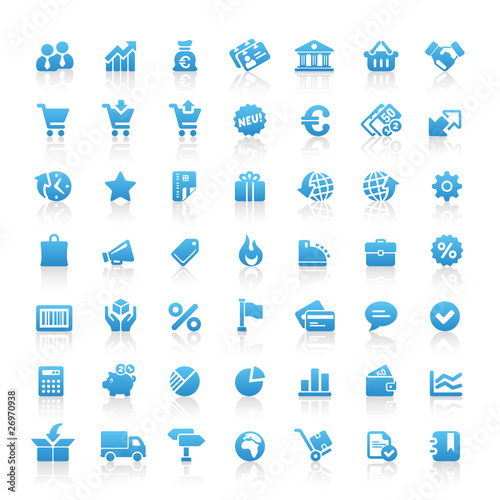 Blue Web Icons