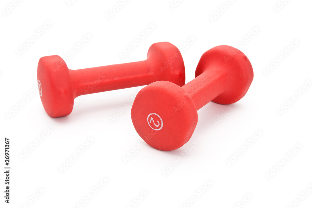 Red Dumbbell