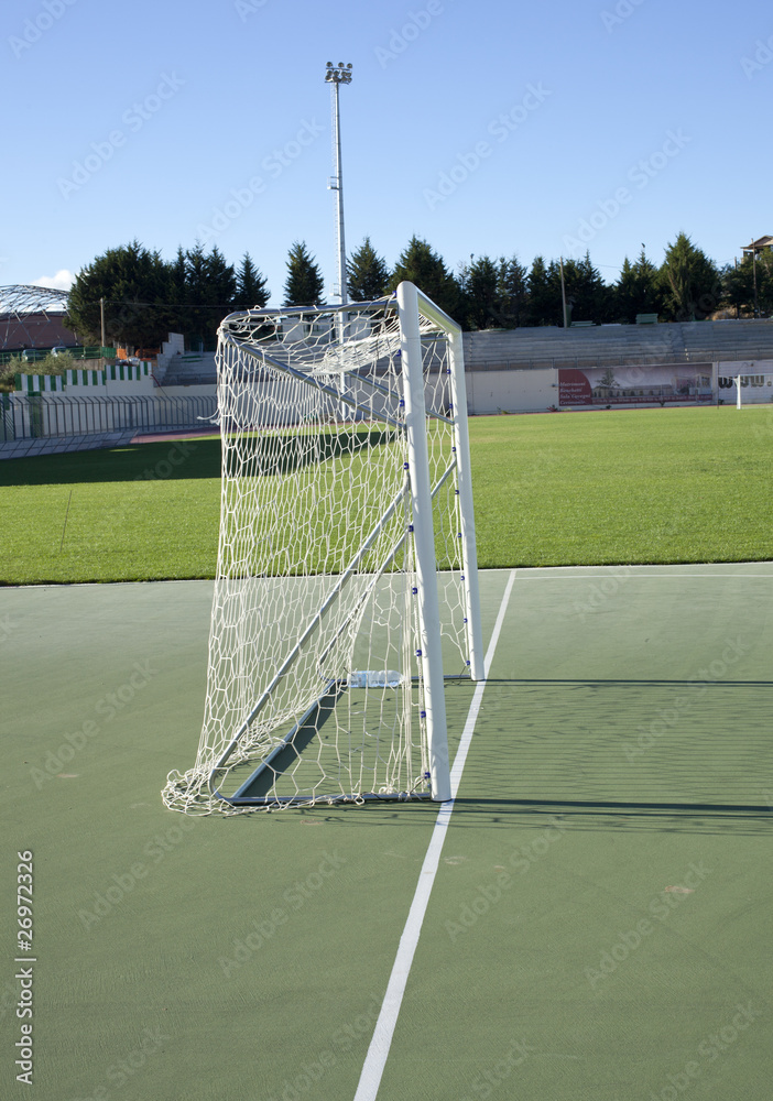 Fototapeta premium Porta di calcio
