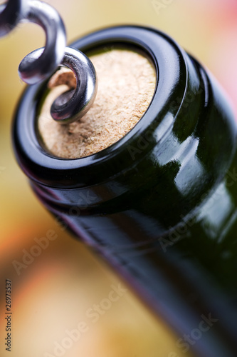 Wine Bottle closeup