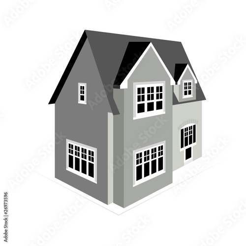 Vector Illustration of a house