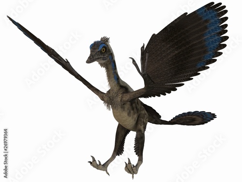 Archaeopteryx - 3D Dinosaurier photo