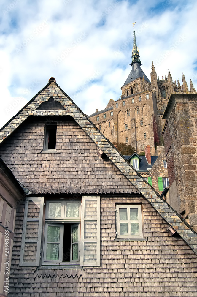 Habitations au Mont Saint Michel