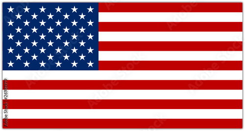Flagge der vereinigten Staaten von Amerika