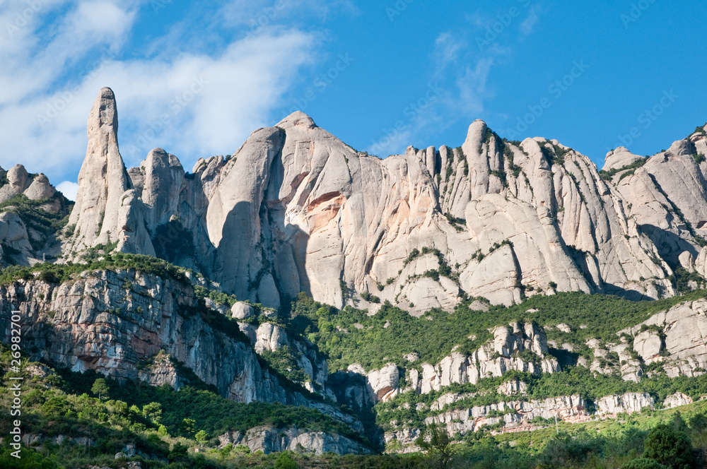Fototapeta premium Montserrat hills