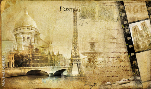 Paris paris.. vintge photoalbum series #26983930