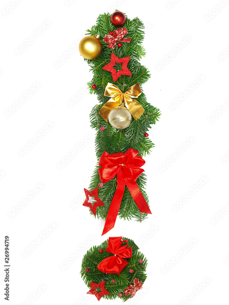 Christmas alphabet letter Christmas alphabet letter