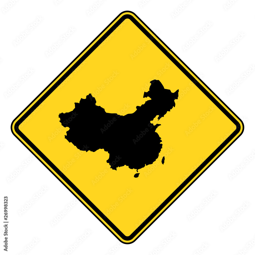 China road sign