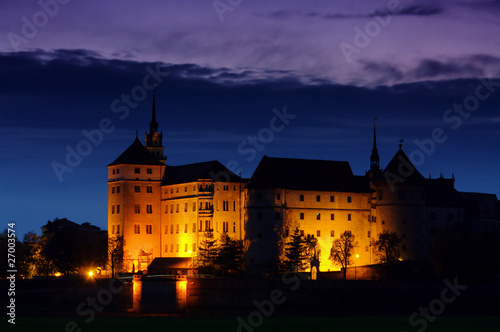 Torgau Burg Nacht - Torgau castle night 02