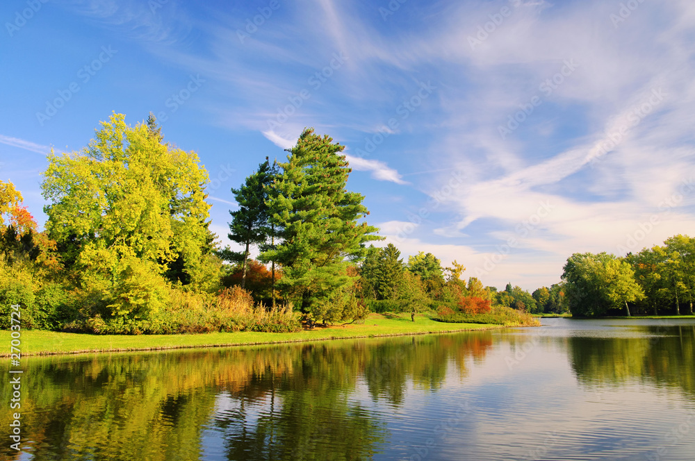 Fotografie Woerlitzer Park See 01