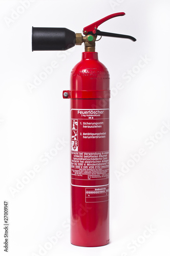 Fire extinguisher - carbon dioxide 2 kg
