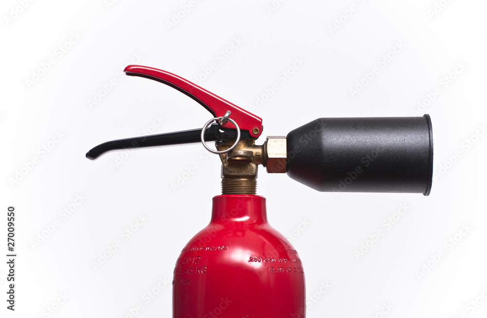 Fire extinguisher - upper part Fire extinguisher - upper part