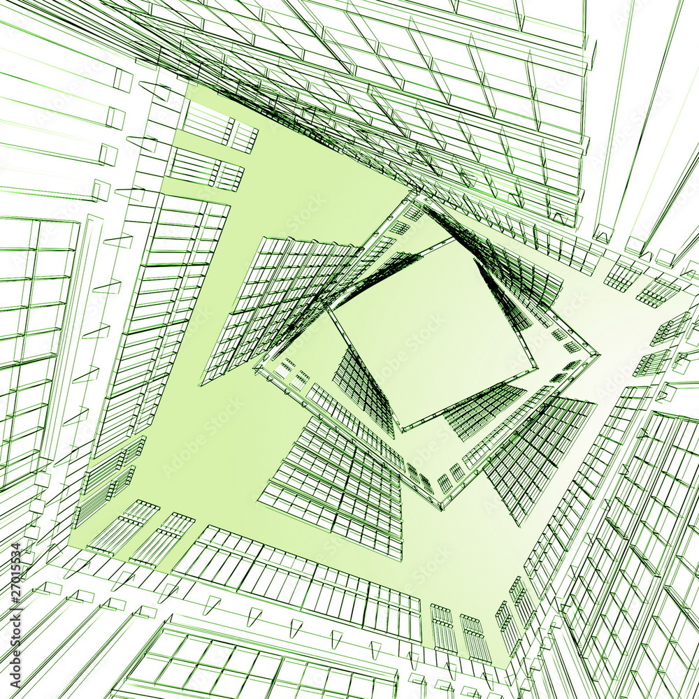 Obraz premium abstract tower