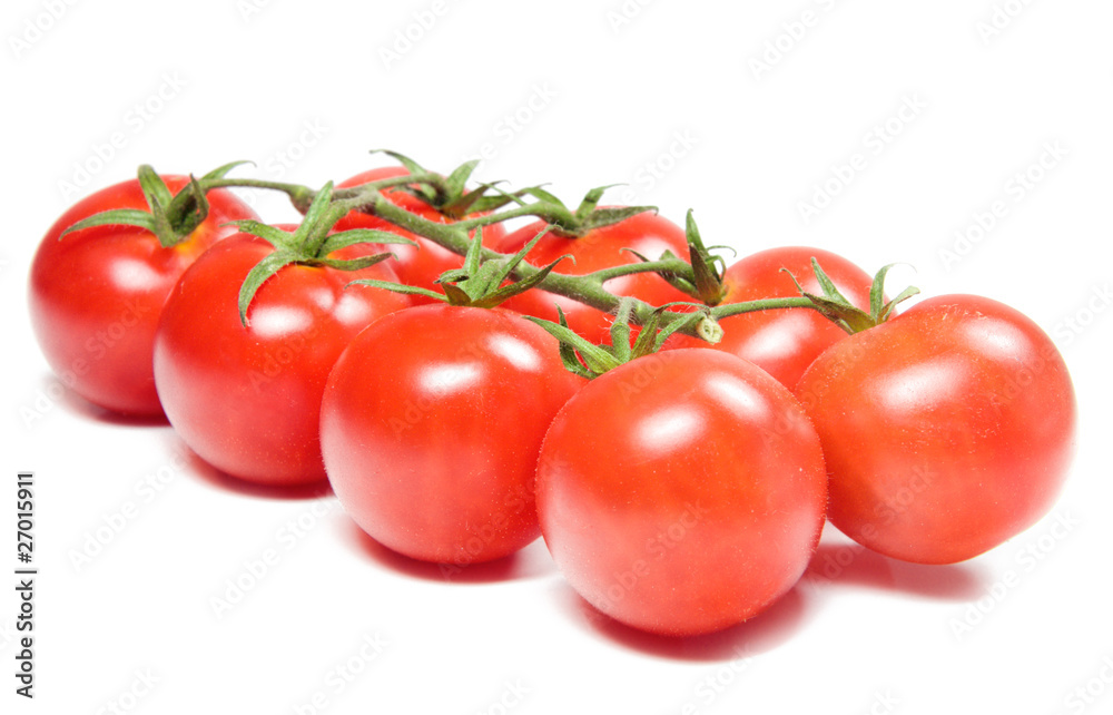 Fresh tomatoes isolated on white background Fresh tomatoes isolated on white background