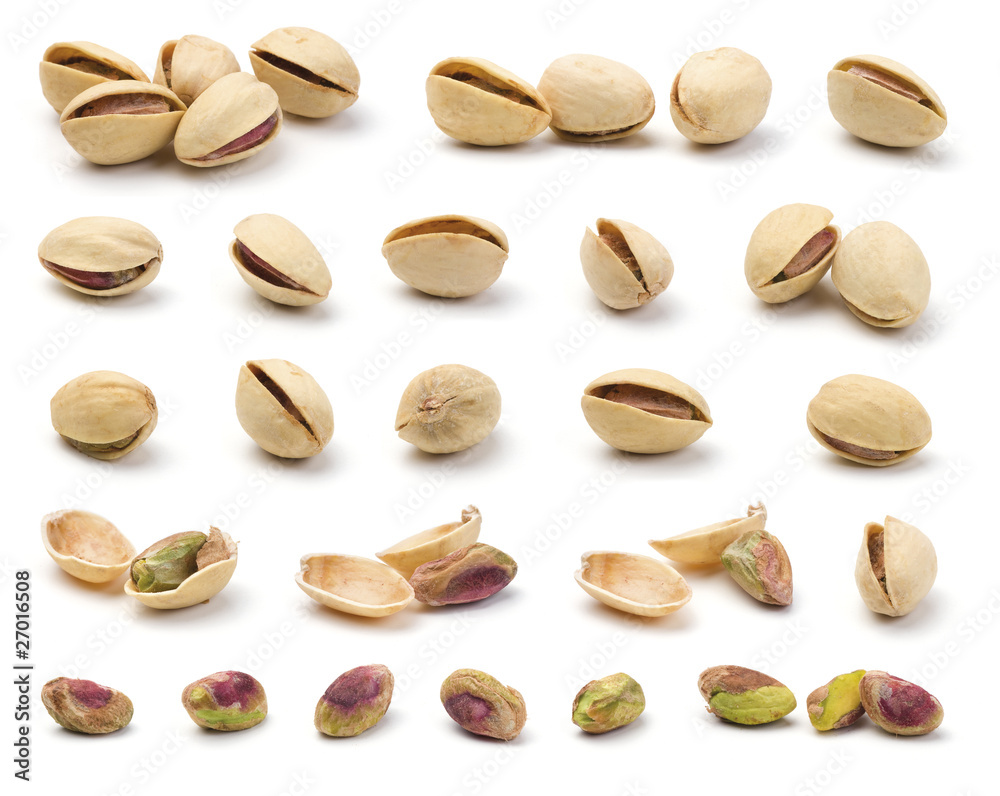 Various pistachios Various pistachios
