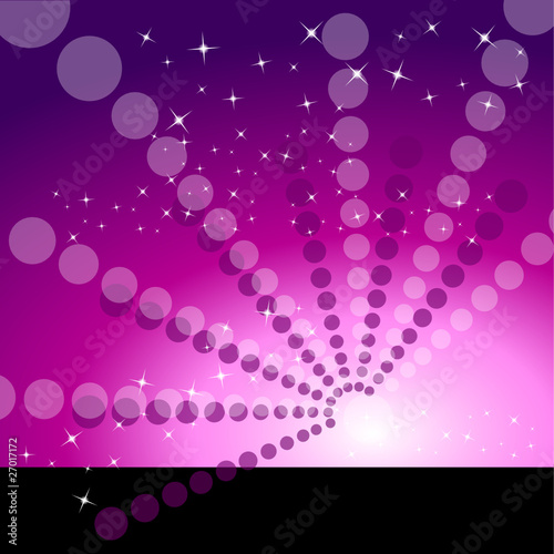 background color with star