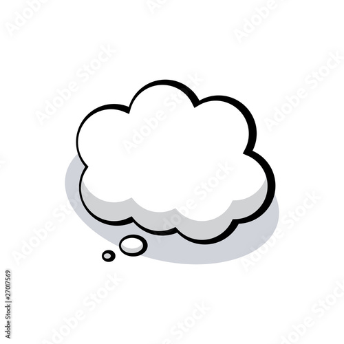 Vector Cartoon Thought Bubble!