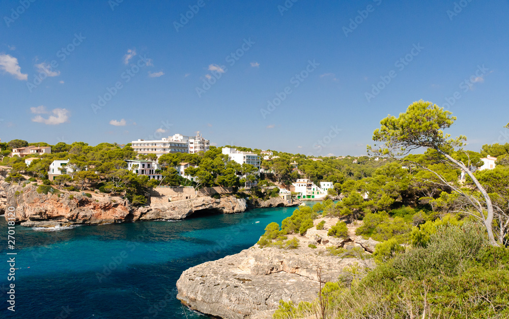 Bucht Cala Santanyi, Mallorca, Spanien