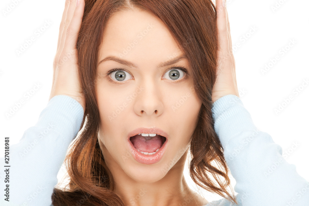 screaming woman