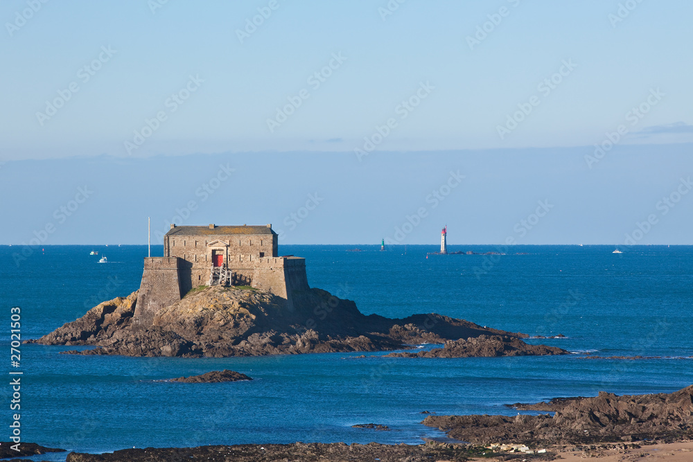 Fort in Saint Malo Fort in Saint Malo