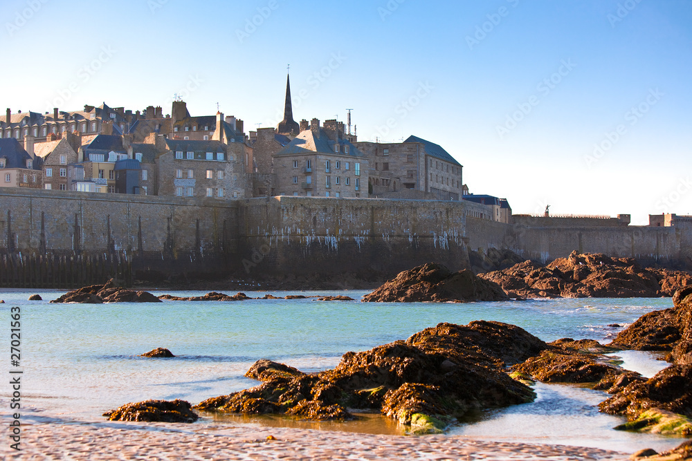 Saint Malo from the sea