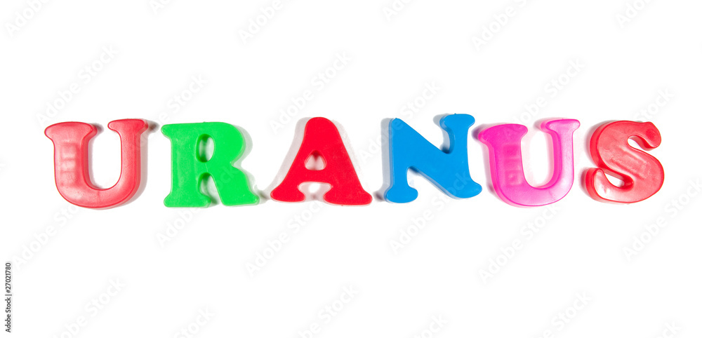 uranus written in fridge magnets uranus written in fridge magnets