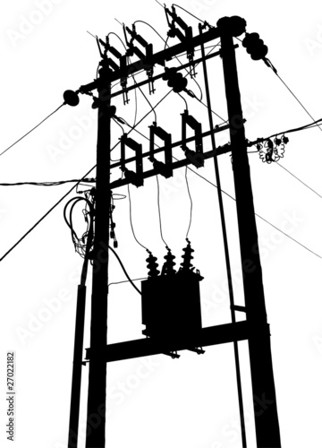 Electric transformer substation