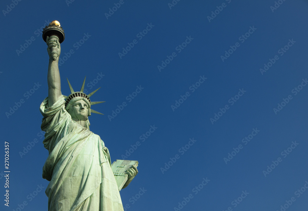 Fototapeta premium Statue of Liberty on Liberty Island in New York City