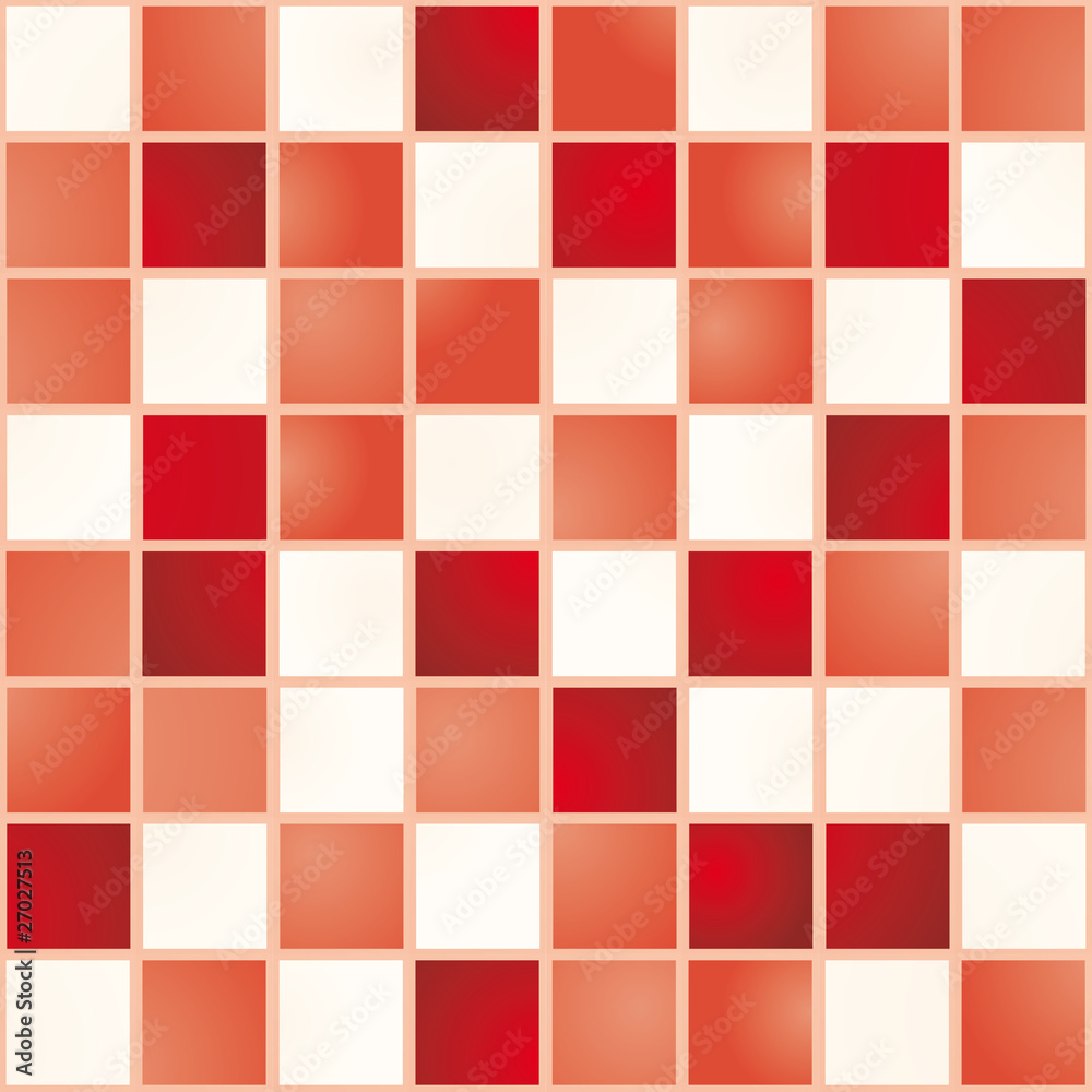 Carreaux_Rouge Blanc Carreaux_Rouge Blanc