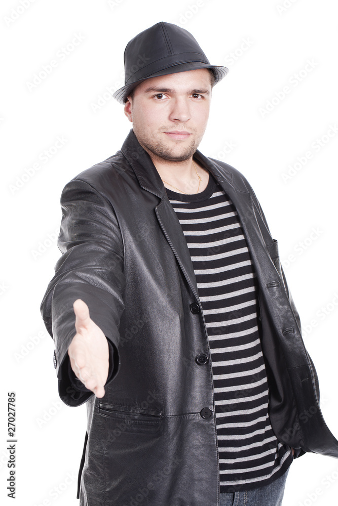 man ready to shake hand man ready to shake hand