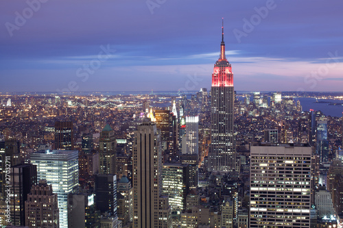 New York City aerial view