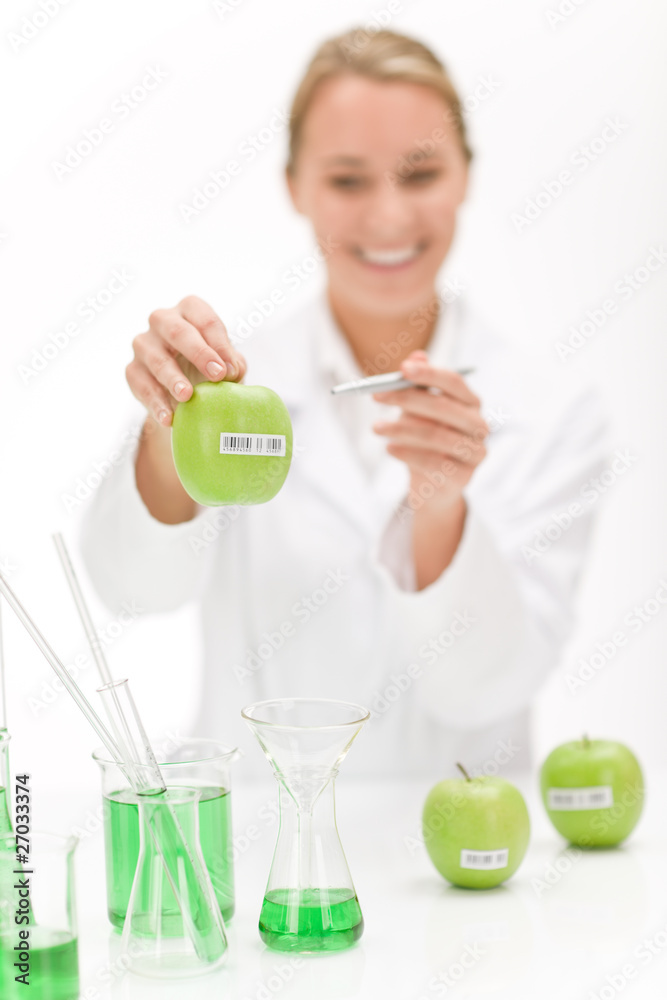Genetic engineering - scientist in laboratory Genetic engineering - scientist in laboratory