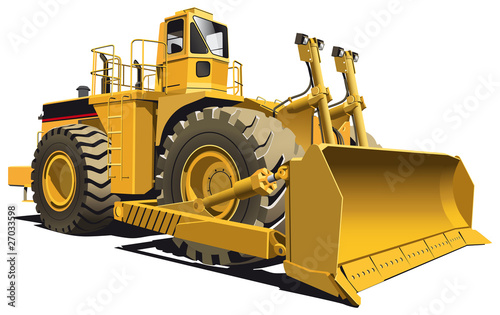 wheeled dozer
