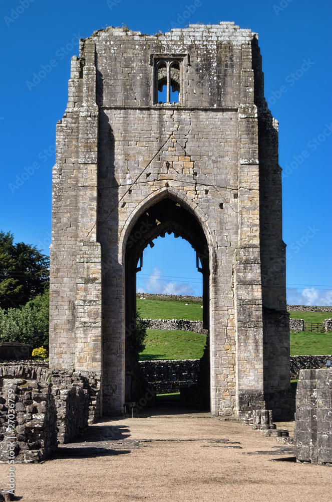 The West Tower of Shap Abbey