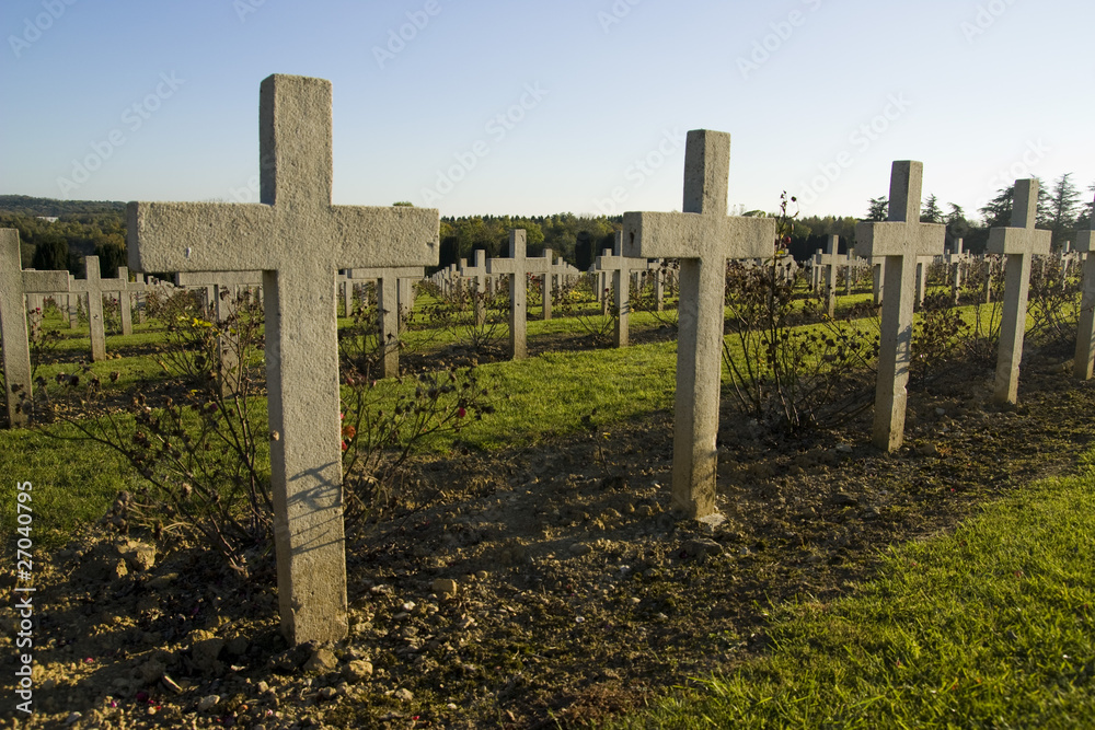 Verdun memorial cemetery