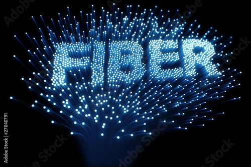 Fiber optic - fiber photo